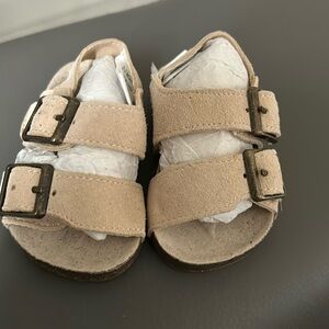 NWOT Janie and Jack Leather Buckle Sandal